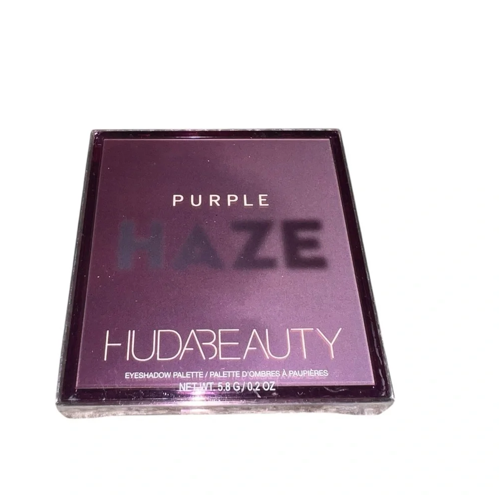 NWOB HUDA BEAUTY Purple Haze Eyeshadow Palette Bold Vibrant Glitter Neutral